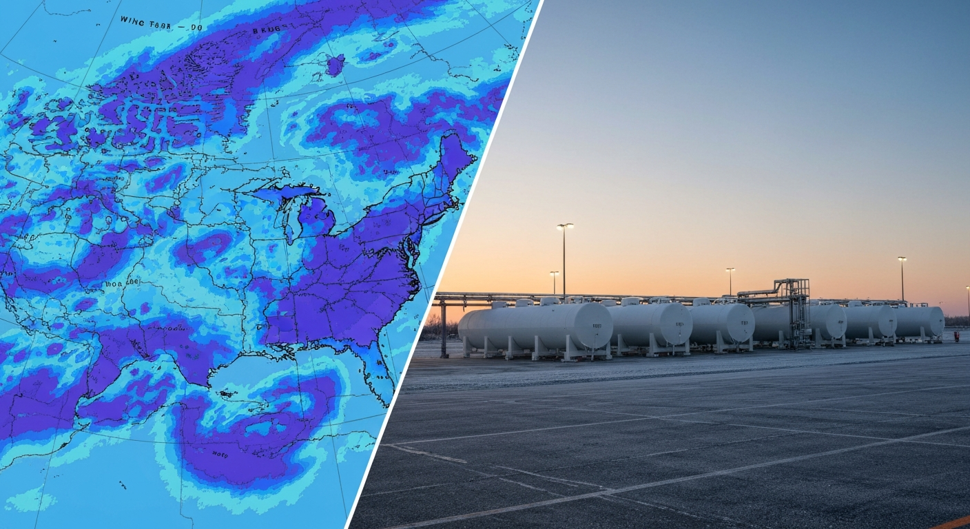 La Niña Strengthens: Colder Winter Looms, Propane Inventories Tighten