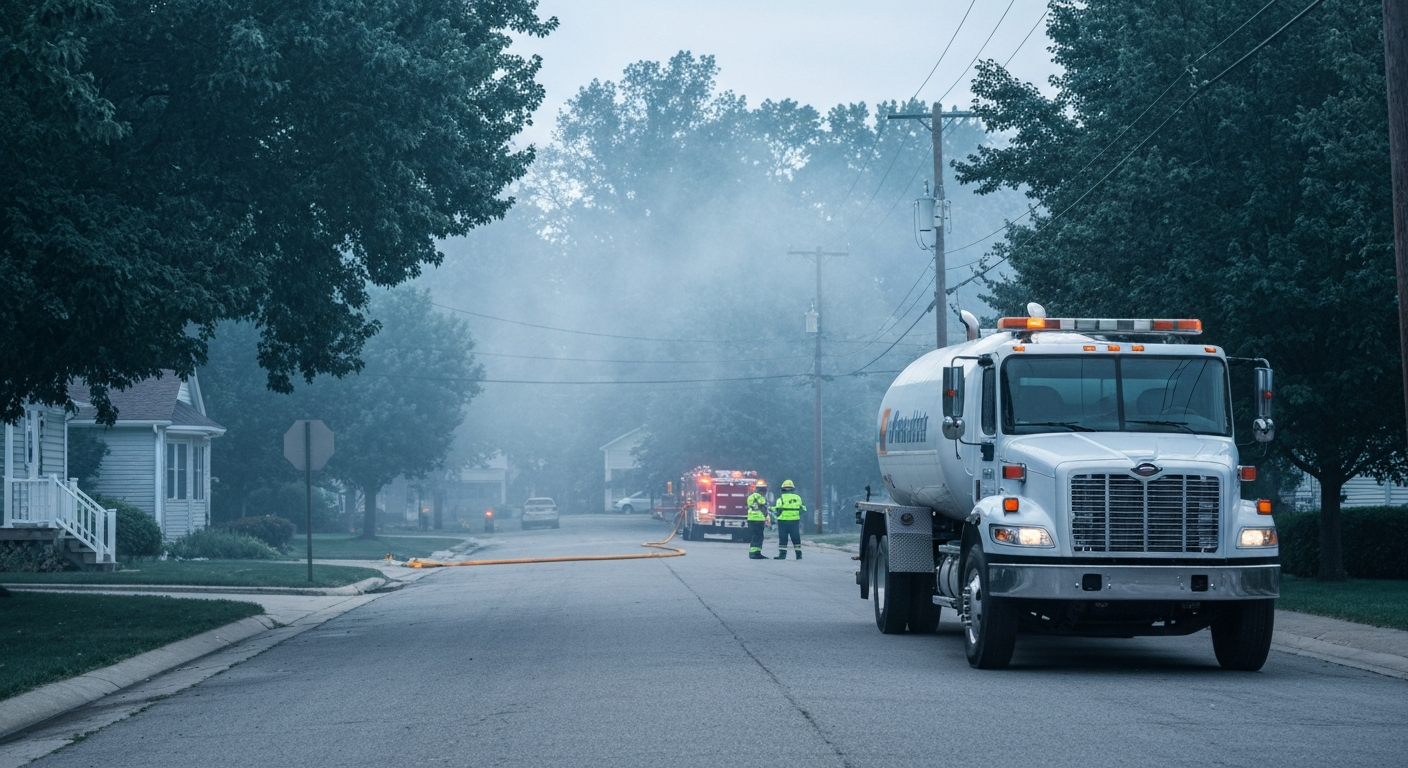Gas Leak Prompts Antlers Evacuation as Energy Supply Warnings Mount