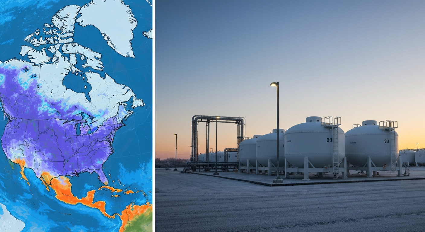 La Niña Strengthening — Winter Outlook Spells Trouble for Tight Inventories