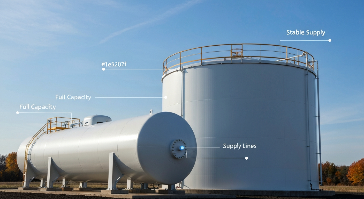 Propane Stocks Soar: 31% Above Average, Promising Stable Winter Prices