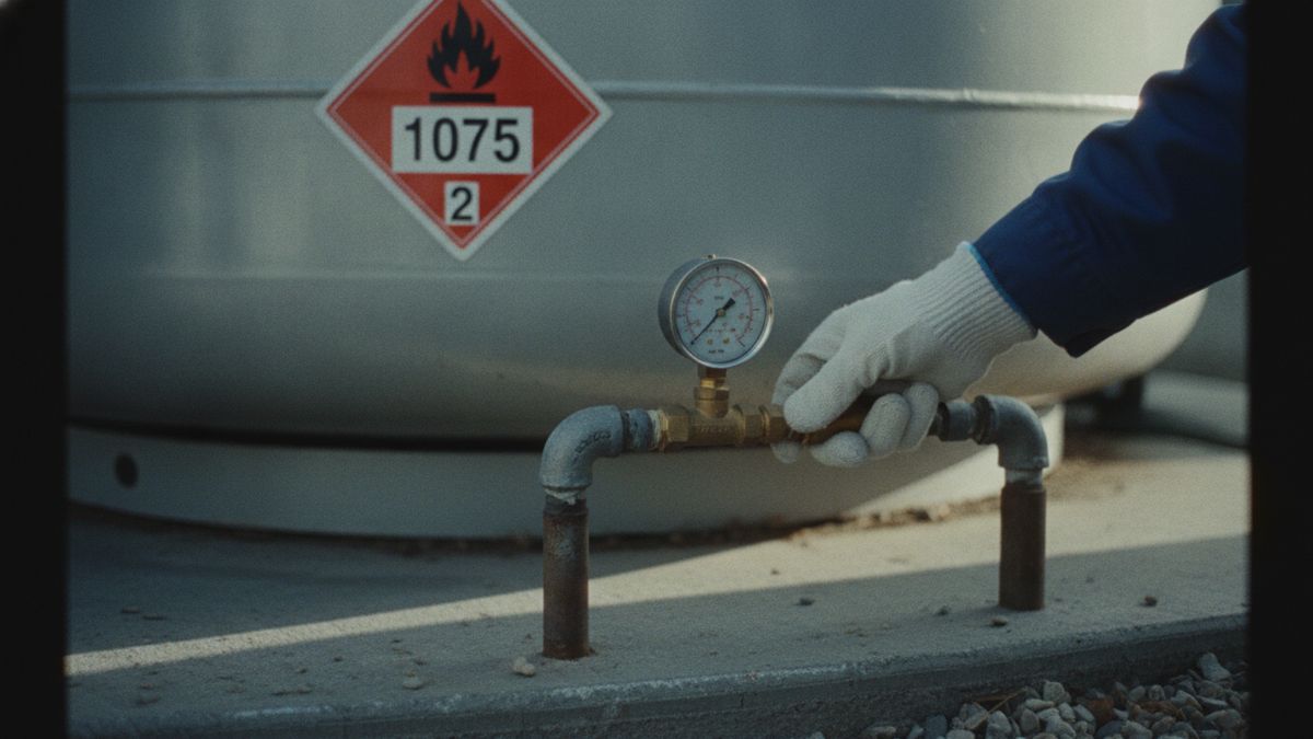 The Leak Check Before a Relight Is Code. The Gauge Pressure Is Your AHJ's Call.